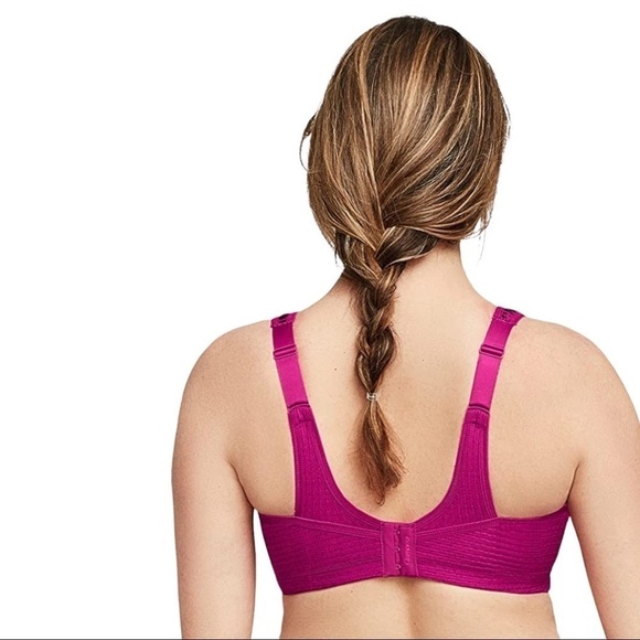 Glamorise Women's Elite Performance Full Figure No Bounce Cami Wirefree Bra - Picture 2 of 5